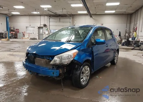 2014 Toyota Yaris L (Tmc/Cbu Plant) z USA, uszkodzony, nr VIN JTDKTUD34ED579618